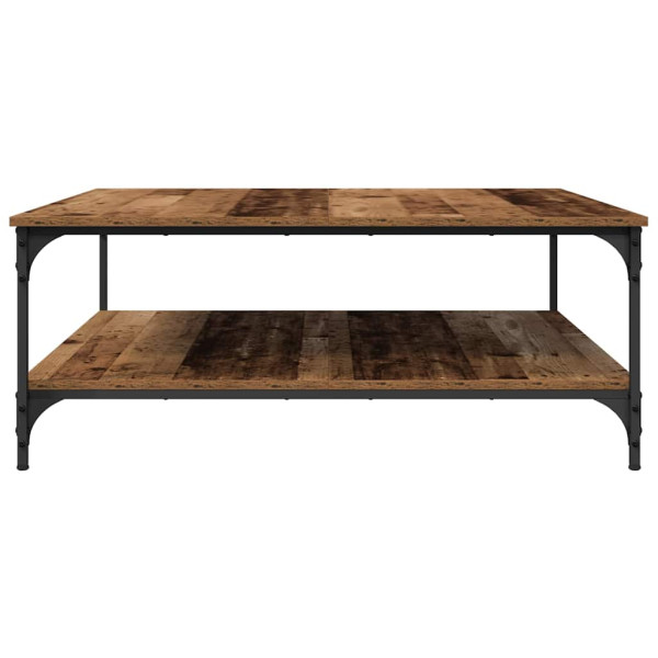 Mesa de Café Madera vieja 100 x 100 x 40 cm M 5