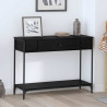 Mesa Consola Other Roble negro 100 x 34.5 x 75 cm 1