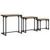 Mesa de Café Nido 3 pcs Roble artisan 50.5 x 35 x 53 cm 2
