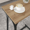 Mesa de Café Nido 3 pcs Roble artisan 50.5 x 35 x 53 cm 4