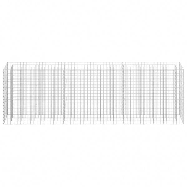 Arriate de gaviones de acero galvanizado 270x30x90 cm M 4