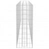 Canteiro elevado/cesto gabião 270x30x90 cm aço galvanizado 5