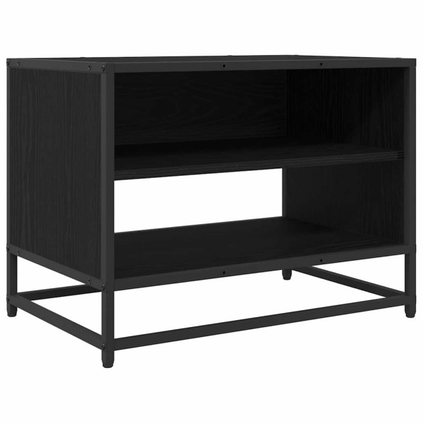Gabinete de TV Roble negro 61 x 40 x 46 cm Madera contrachapada M 2