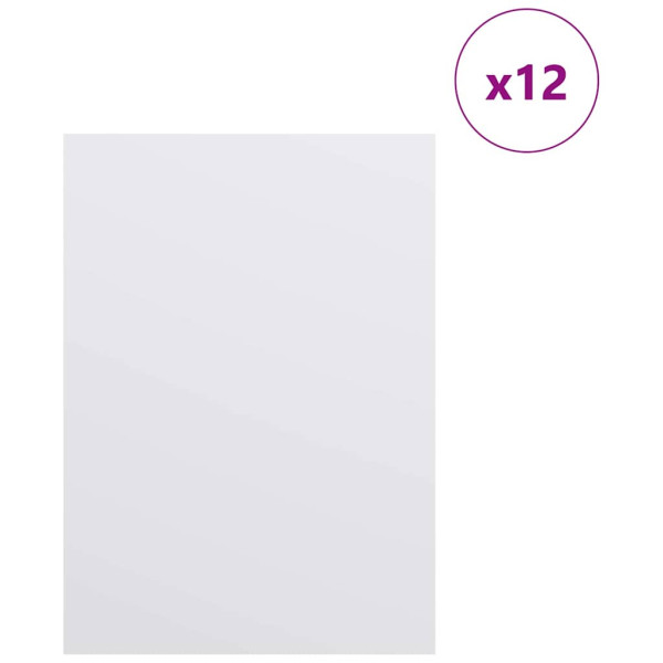 Paneles Decorativos 12 pcs 15 x 21 x 0.3 cm M 3