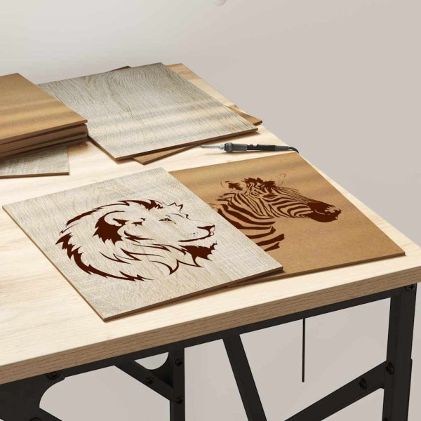 Paneles Decorativos 50 pcs Roble Sonoma 15 x 21 x 0.3 cm M 4