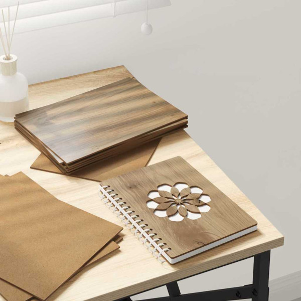 Paneles Decorativos 12 pcs Roble artisan 15 x 21 x 0.3 cm D