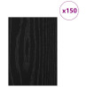 Paneles Decorativos 150 pcs Roble negro 21 x 30 x 0.3 cm 3