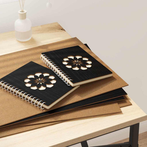 Paneles decorativos 50 pcs Roble negro 30 x 42 x 0.3 cm D