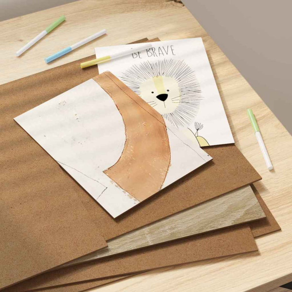 Paneles decorativos 50 pcs Roble Sonoma 30 x 42 x 0.3 cm M 5