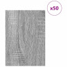 Paneles decorativos 50 pcs Gris sonoma 30 x 42 x 0.3 cm 3
