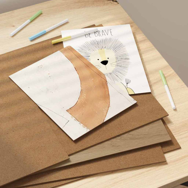 Paneles Decorativos 12 pcs Roble artisan 30 x 42 x 0.3 cm M 5