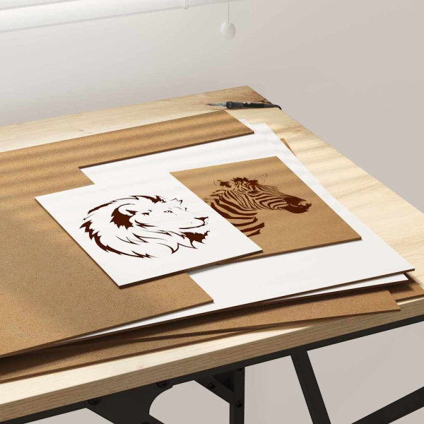 Paneles Decorativos 12 pcs 40 x 60 x 0.3 cm M 4