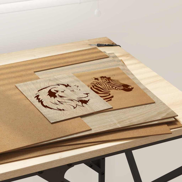 Paneles Decorativos 50 pcs Roble Sonoma 40 x 60 x 0.3 cm M 4