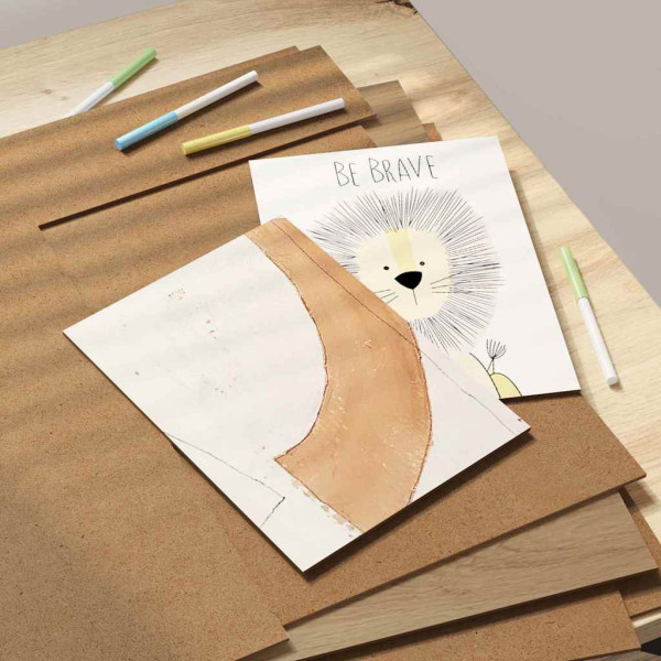 Paneles Decorativos 50 pcs Roble artisan 40 x 60 x 0.3 cm M 5