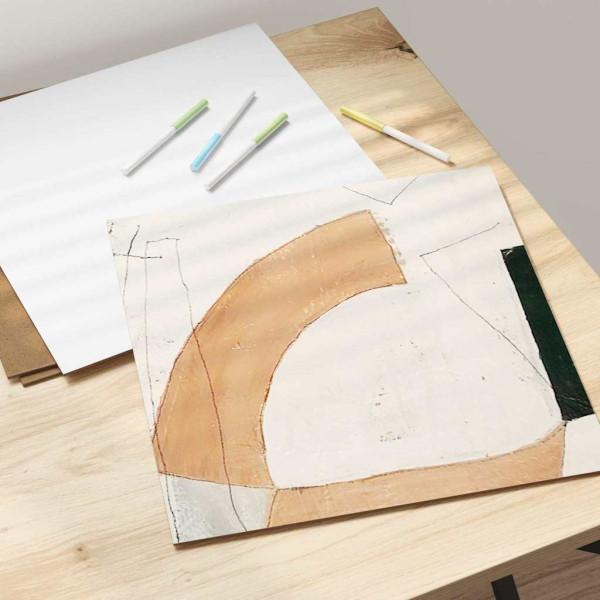 Paneles Decorativos 12 pcs Blanco 30 x 30 x 0.3 cm M 5