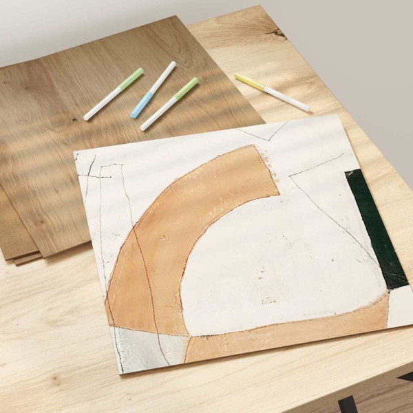 Paneles Decorativos 50 pcs Roble artisan 30 x 30 x 0.3 cm M 5