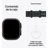 Apple Watch Ultra 3 2025 GPS + cellular 49mm titanio negro ocean band negro 3