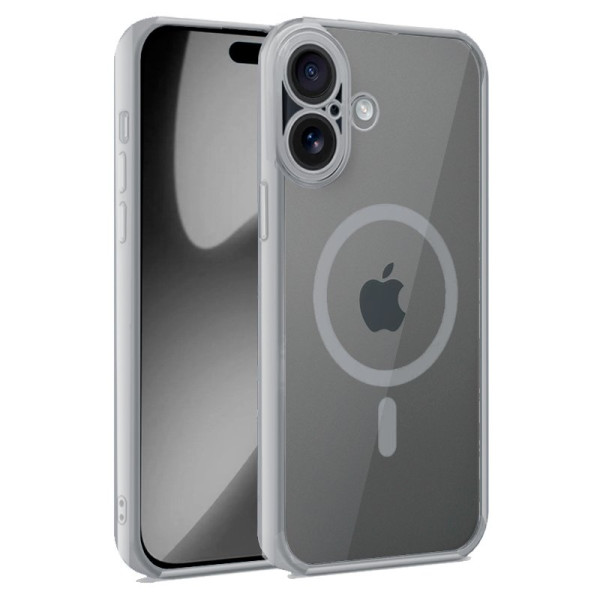 Carcasa COOL para iPhone 17 Magnética Borde Plata D