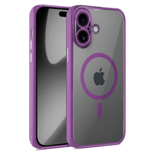 Carcasa COOL para iPhone 17 Magnética Borde Violeta D