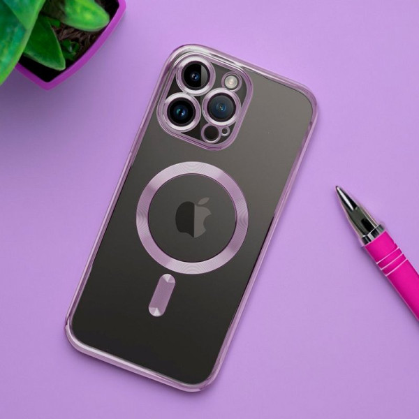 Carcasa COOL para iPhone 17 Magnética Borde Violeta M 4