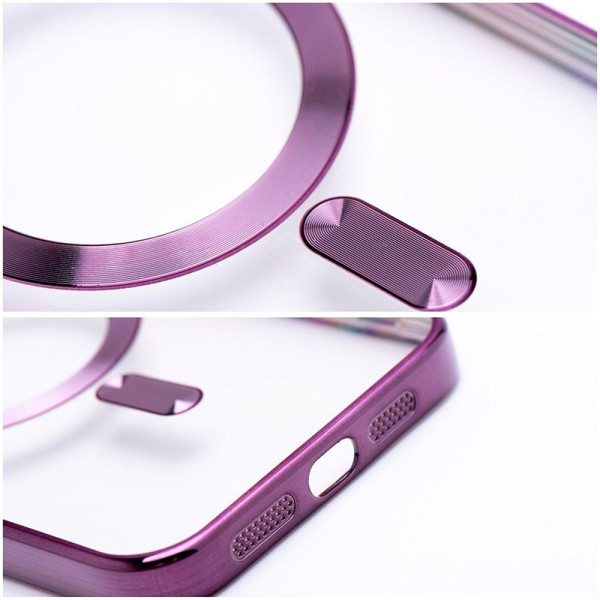 Carcasa COOL para iPhone 17 Magnética Borde Violeta M 8