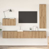 Conjunto de mueble de TV 4 pcs Roble artisan 30.5 x 30 x 110 cm 1