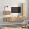 Conjunto de mueble de TV 4 pcs Roble artisan 30.5 x 30 x 110 cm 4