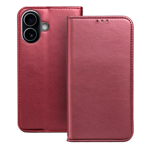 Funda COOL Flip Cover para iPhone 17 Liso Burgundy M 4