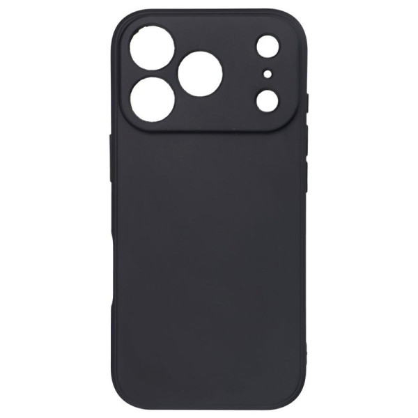 Funda COOL Silicona para iPhone 17 Pro (Negro) M 2
