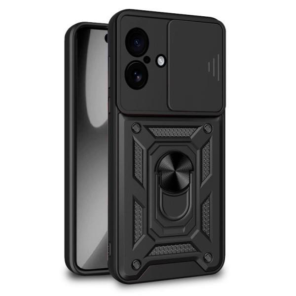 Carcasa COOL para iPhone 17 Hard Ring Negro D