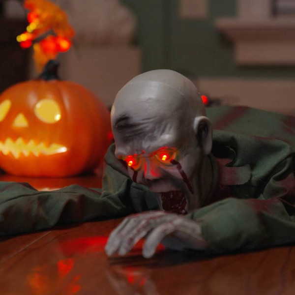 Zombie rastreador de Halloween Verde 112 x 25.5 x 21.5 cm D