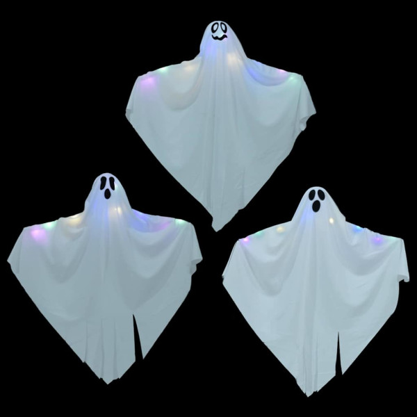 Fantasma Colgante de Halloween 3 pcs 52 x 62 cm Poliéster M 4