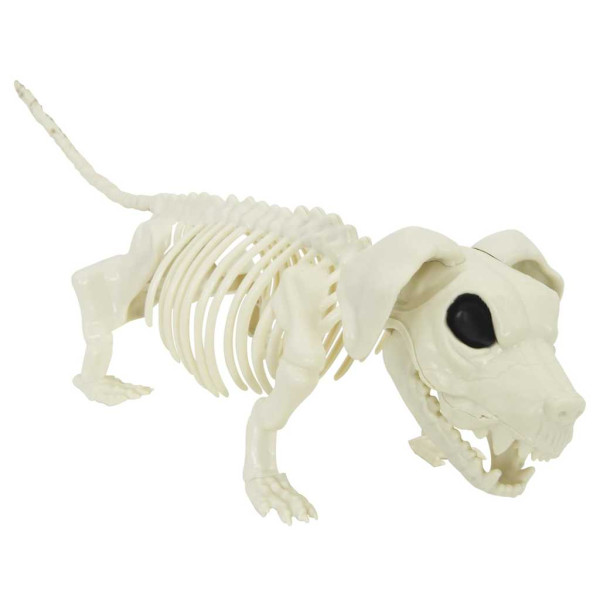 Decoración de Halloween: esqueleto con perro 2 pcs 155 cm M 2