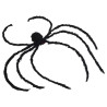 Decoración de Araña de Halloween Manual 3 pcs Negro 200 cm 5