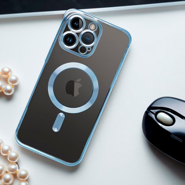 Carcasa COOL para iPhone 17 Pro Magnética Borde Celeste M 5