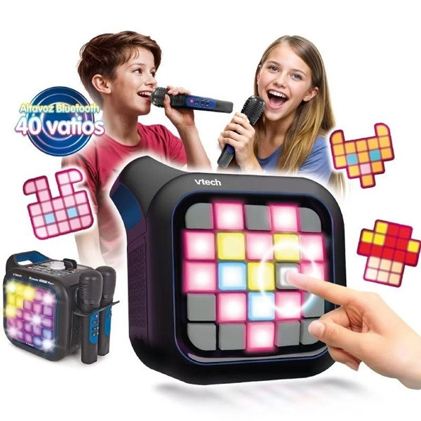 Altavoz VTECH Karaoke Disco edition preto M 4