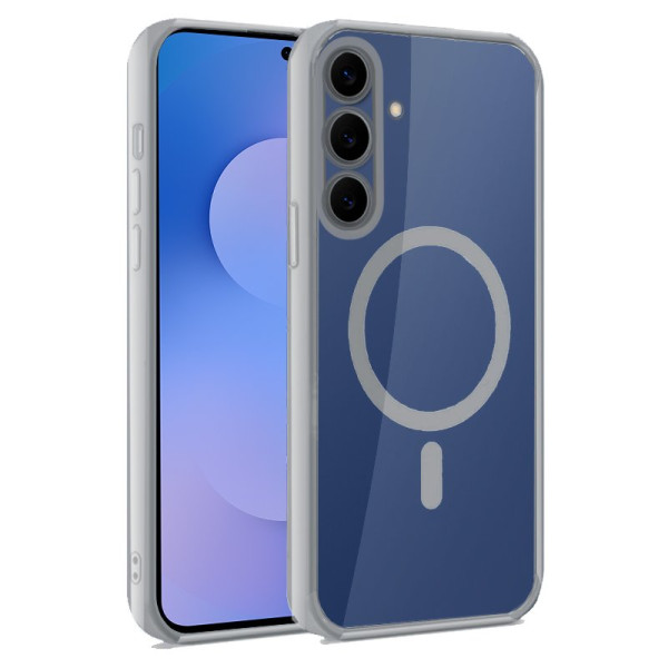 Carcasa COOL para Samsung S731 Galaxy S25 FE Magnética Borde Plata D