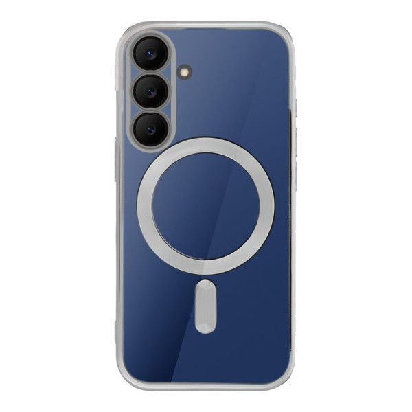 Carcasa COOL para Samsung S731 Galaxy S25 FE Magnética Borde Plata M 2