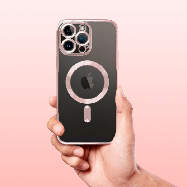 Carcasa COOL para Samsung S731 Galaxy S25 FE Magnética Borde Rosa M 3