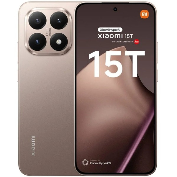Xiaomi 15T 5G dual sim 12GB RAM 256GB oro rosa D