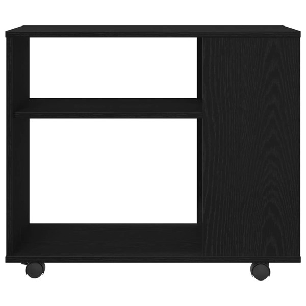 Mesa auxiliar de roble negro. 70 x 35 x 60 cm. madera de ingeniería M 5