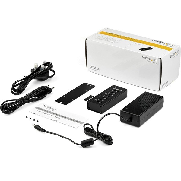 Estación de carga STARTECH 7 puertos USB negro M 4