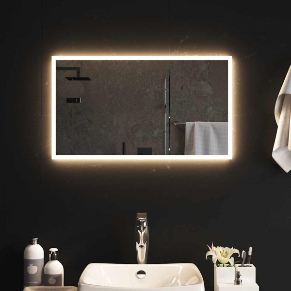 Espejo de baño con LED 70x40 cm D