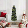 Árbol de Navidad artificial Verde 120 cm PVC. Acero y Plástico 1