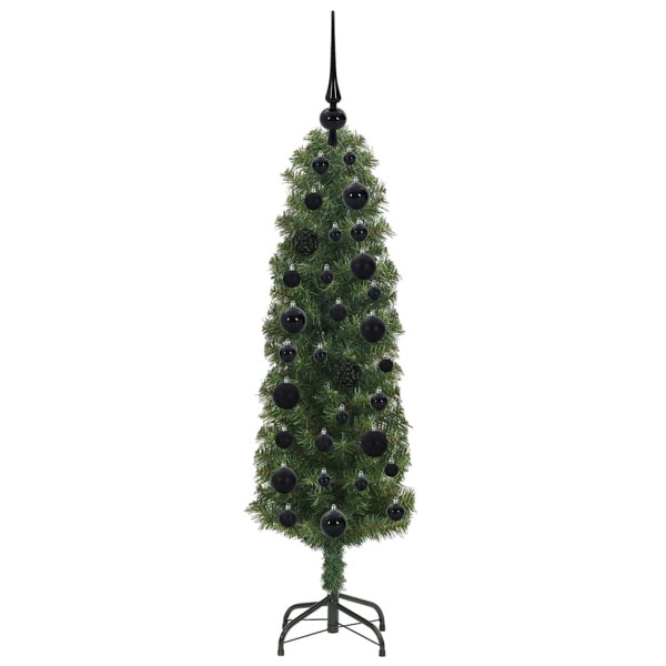Árbol de Navidad artificial Verde 120 cm PVC. Acero y Plástico M 4