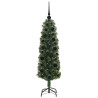 Árbol de Navidad artificial Verde 120 cm PVC. Acero y Plástico 4