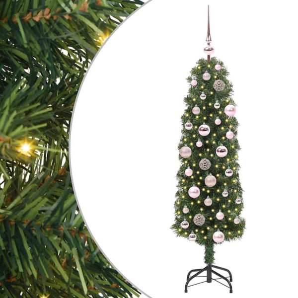 Árbol de Navidad artificial Verde 120 cm PVC. Acero y Plástico M 2