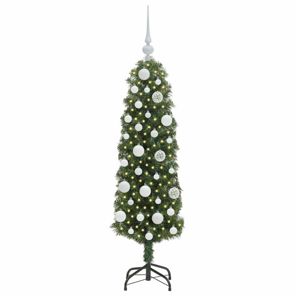 Árbol de Navidad artificial Verde 120 cm PVC. Acero y Plástico M 3