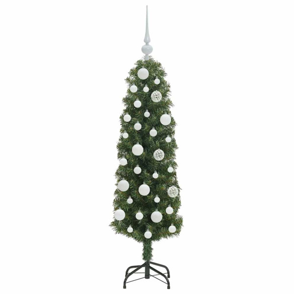 Árbol de Navidad artificial Verde 120 cm PVC. Acero y Plástico M 4