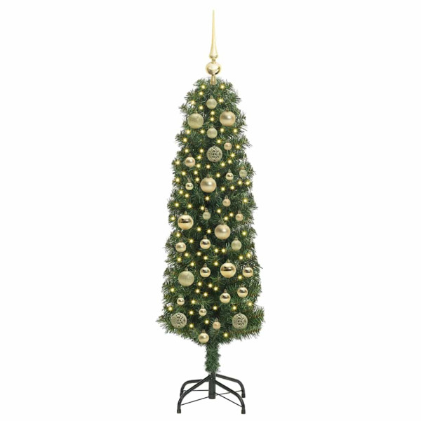 Árbol de Navidad artificial Verde 120 cm PVC. Acero y Plástico M 3